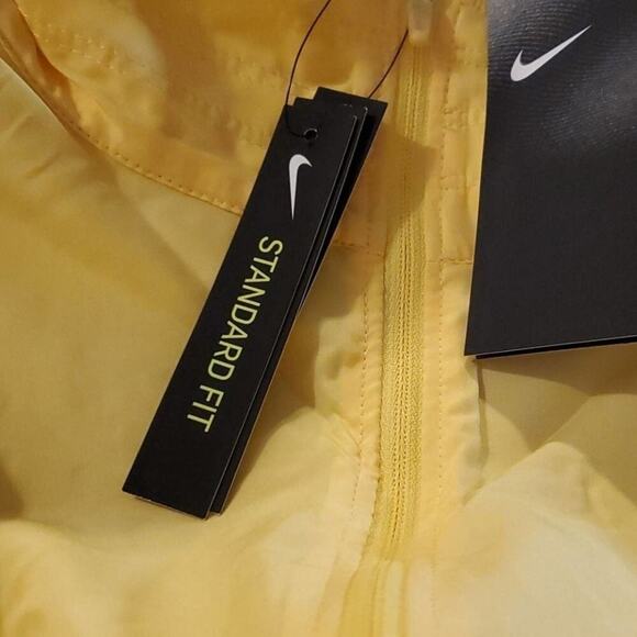 Nike Icon yellow floral Women's Running Jacket Plus Size 1X - Picture 13 of 14